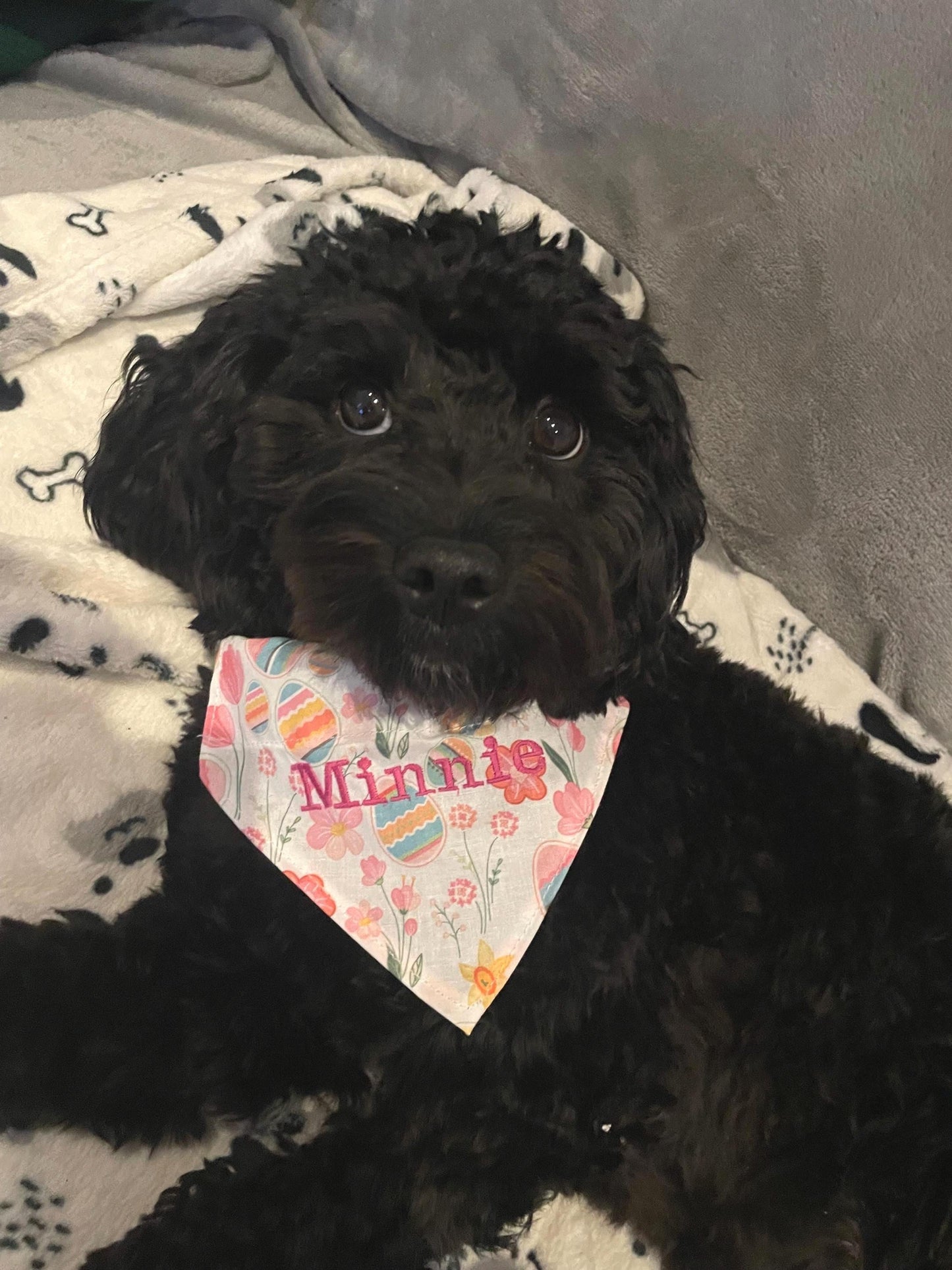 Personalised Easter and Spring Dog Bandana