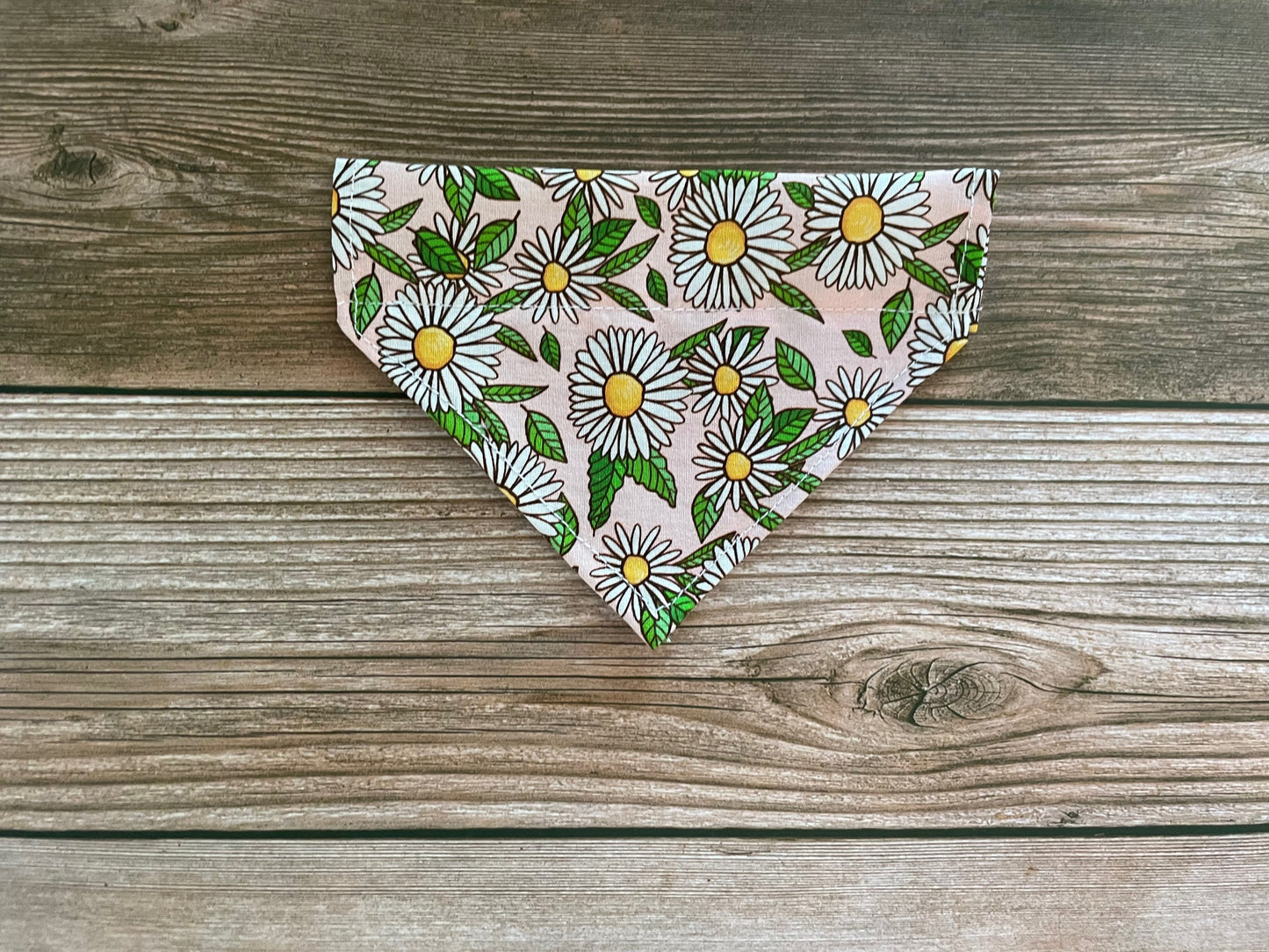 Pink Ditsy Summer Flower Dog Bandana