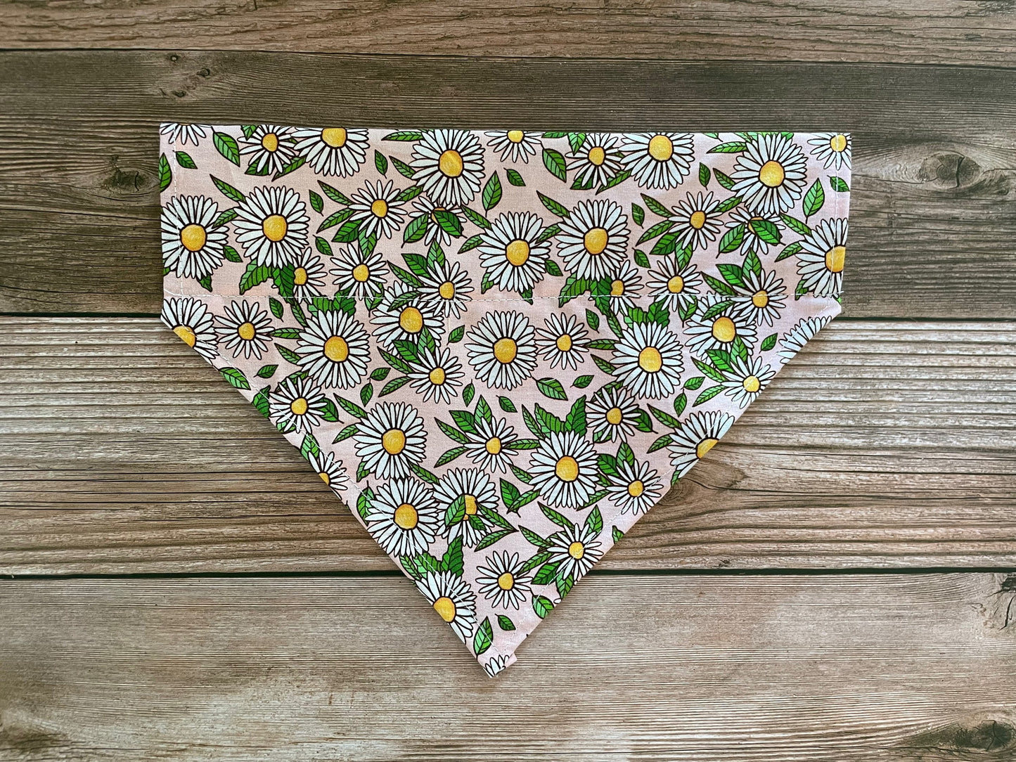 Pink Ditsy Summer Flower Dog Bandana